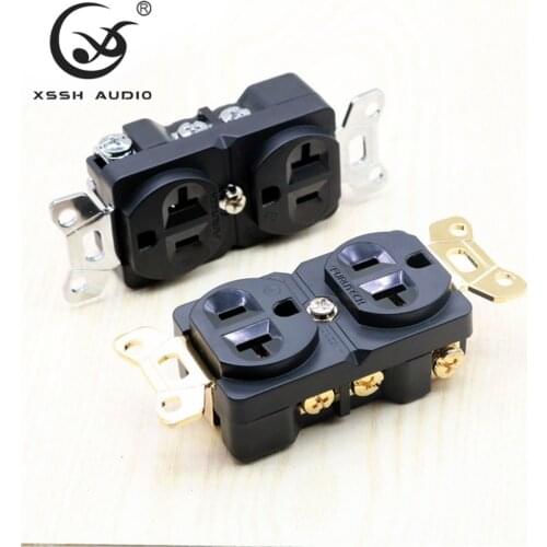 Furutech rhodium EUA Tomada Distribuidora De Energia AC Recipientes Duplex MATIHUR