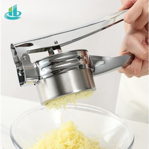 Stainless Steel Potato Press Masher eco friendly kitchen accessories Ricer Fruit Vegetable Juicer Maker