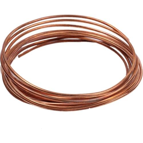 Diy Bare Pure Copper Wire Cable T2 Copper Wire Winding Wire Coil Copper Wire 10M 0.1mm 0.2mm 0.3mm 0.4mm 0.5mm 0.6mm 0.7mm 0.8mm