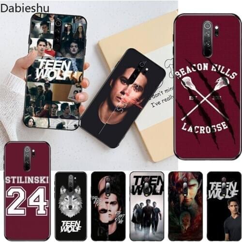 Dylan O'Brien Teen Wolf Soft Phone Cover for Redmi Note 9 8 8T 8A 7 6 6A Go Pro Max Redmi 9 K20 K30