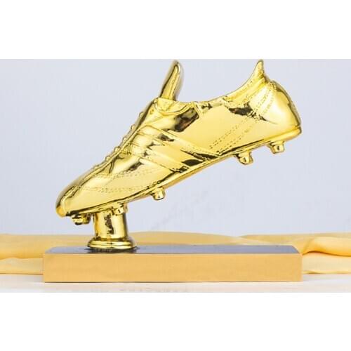 Best Player Football Ball Trophy Award 17 cm Height Resin Material Soccer Trophy Cup Fans Souvenir