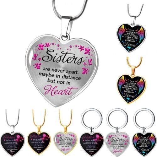 Necklace Elegant Unique Heart Shape Women Pendant for Garment Accessories