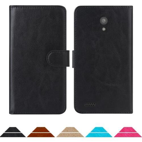 Luxury Wallet Case For RugGear RG655 PU Leather Retro Flip Cover Magnetic Fashion Cases Strap