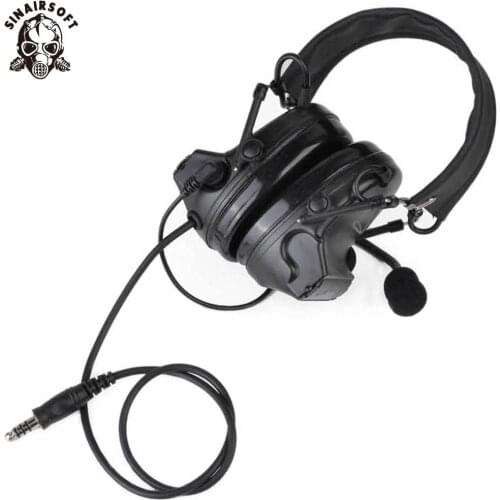 SINAIRSOFT Z-tactical Sordin Tactical Headsets Airsoft Comtac Z 041 ZComtac II Headset Style Helmet Noise Canceling Headphone