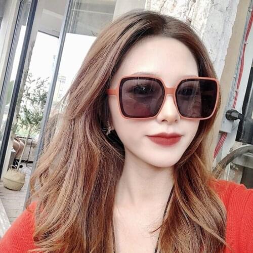 Sunglasses Women Big Square Frame Sun Glasses Men Luxury Designer Female Eyeglasses Vintage lunette feminino okulary Eyewear