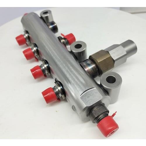 Genuine CAT 320D C6.4 32F61-50900 Fuel Common Rail Assy 4383416 3586634 for Caterpillar Excavator E320D 438-3416 358-6634