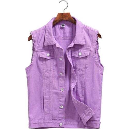 Мужские джинсовые жилеты VXO China At AliExpress