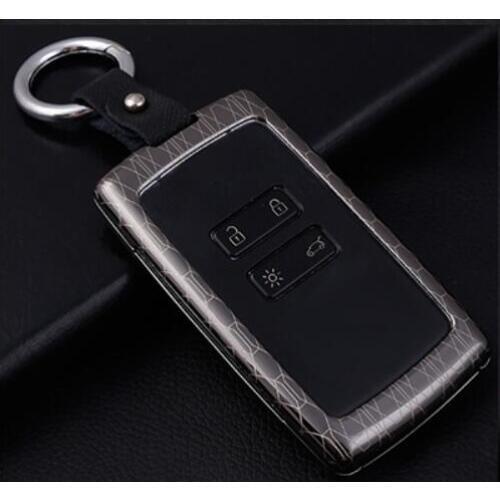 High Quality Zinc Alloy Key Case Holder For Renault Fluence Duster Megane Kadjar Clio Accessories Key Protective