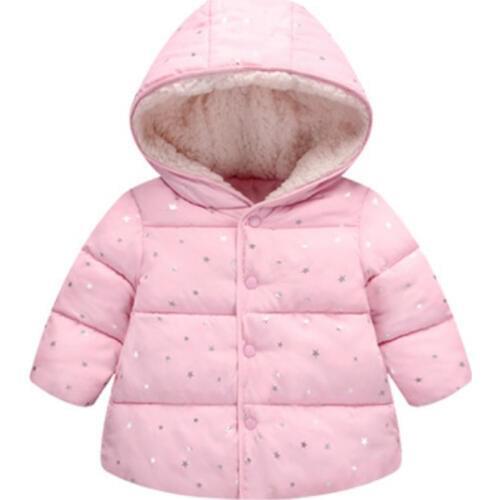 Winter Jacket for Girls Fashion Children Winter Outerwear Girl Coat Kids Warm Thick Hooded Star Down Coats For Teenage Snowsuits