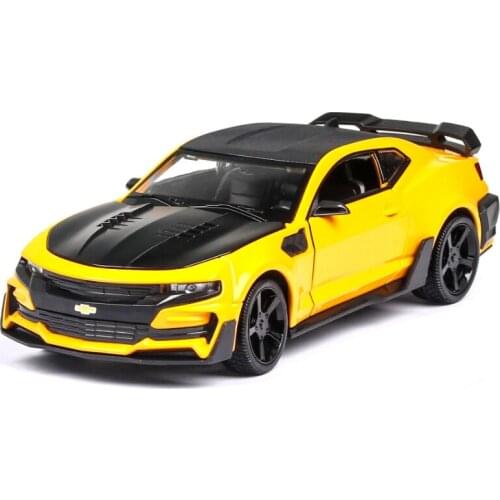 1:24 Toy Car Excellent Quality Chevrolet Camaro Metal Car Toy Alloy Car Diecasts & Toy Vehicles Car Model Toys For Children