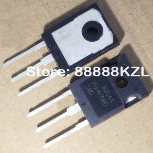 10pcs/lot FGH40N60SMD FGH40N60 40N60 40A 600V TO-247 IGBT power transistor for electric welding machine New original TO-3P
