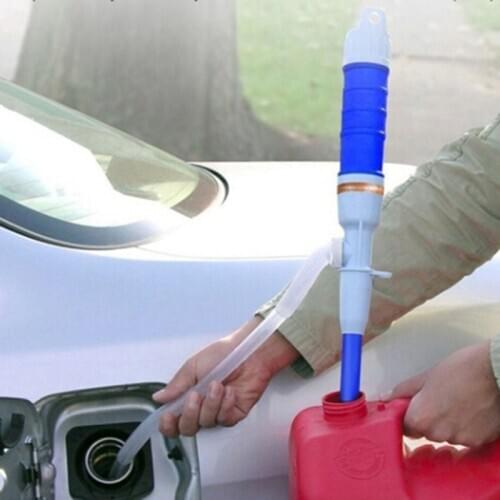58CM Electric Liquid Transfer Pump Car Auto Vehicle Fuel Gas Transfer Suction Pumps Liquid Transfer Oil Non-Corrosive Liquids