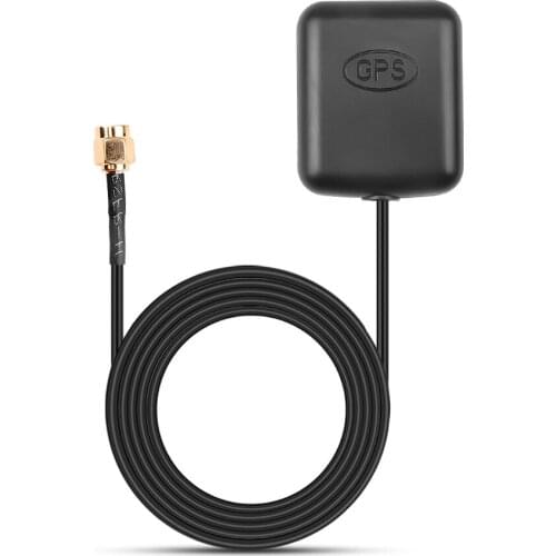 Car Gps Antenna SMA Connector Auto Aerial Adapter 3M Cable Gps Receiver with 90 Degree connector for Car Navigation Player DVR