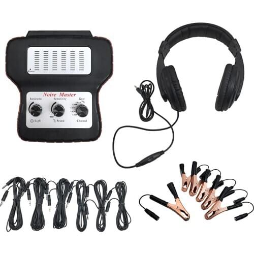 Electronic Stethoscope Car Noise Finder Diagnostic Listening Device Machine Multi-Channel Noise Detector Abnormal Sound Detector