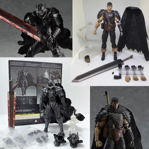 Figma 410 Berserk Figure Black Swordman Action Figure Figma 359 Game Berserk Figure Model Toy Doll Christmas Gift