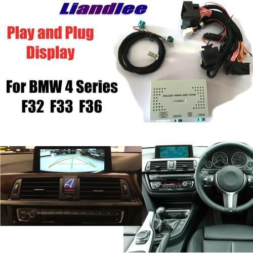 Liandlee Parking Camera Interface Reverse Back Up Camera Kits For BMW 4 F32 F33 F36 CCC CIC NBT EVO Display Upgrade