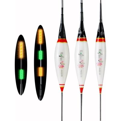 New Fishing Float Shallow Water Light LED Luminous Floats High Brightness Fishing Bobbers High Sensible Electronic Floats