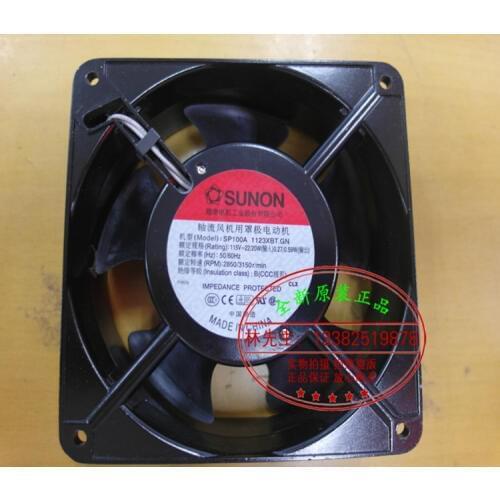 NEW SUNON SP100A 1123XBT.GN AC115V 22/20W frequency cooling fan