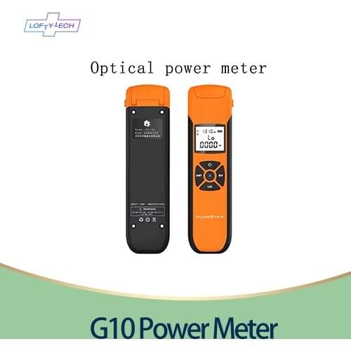 NEW High Precision Rechargeable Battery Optical Power Meter G10 Fiber Optic Power Meter With Flash Light OPM