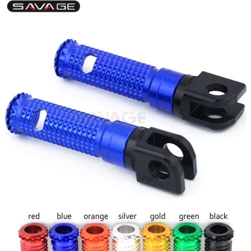 Front Foot Rests For GSXR 600 750 1000 GSX-R GSXR600 GSXR750 2009-2020 Motorcycle Accessories CNC Aluminum Footrest Foot Pegs