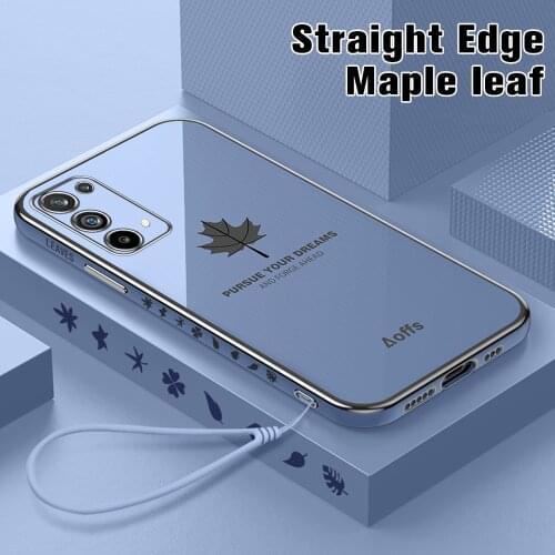 Plating Phone Case For Oppo Reno6 Pro Plus Shockproof Back Cover For Reno5 F Reno4 Z Reno 6 5 4 Pro 5 Lite 4 SE 5G Case Coque