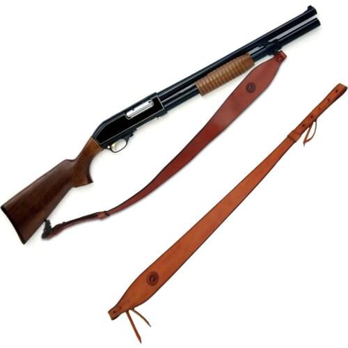 Tourbon Hunting Gun Accessories Rifle Slings Leather Shoulder Strap Shotgun Belt Carrying Tactical Sling for Shooting