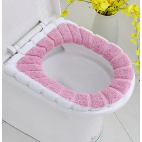 Universal Warm Soft Washable Toilet Seat Cover Mat for Home Decoration Closestool Mat Seat Case Toilet Lid Cover Accessories