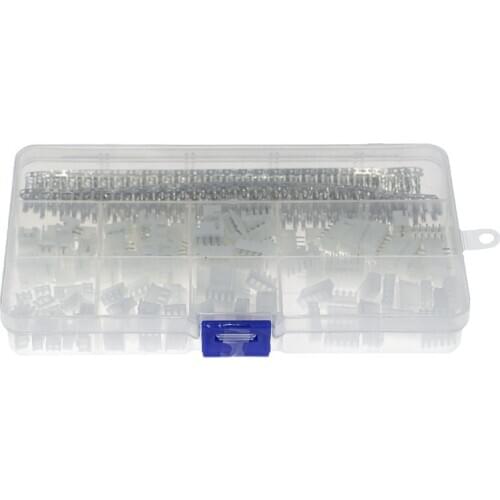 560pcs DuPont terminal connector XH2.54-2P/3P/4P/5P plastic shell needle terminal block set