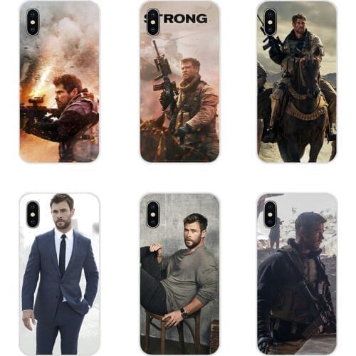 For Samsung A10 A30 A40 A50 A60 A70 Galaxy S2 Note 2 3 Grand Core Prime Silicone Phone Cover Bag Chris Hemsworth 12 Strong Movie