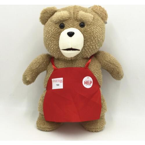 18'' 46cm Ted Movie Teddy Bear Shirt Plush Stuffed Animal Soft Toy Doll Pillow