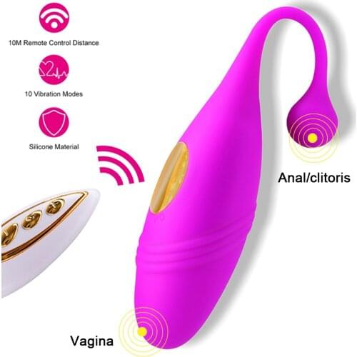 Wearable Dildo Vibrator Anal Clitoris Massage Panties Vibrating Egg Sex Toys for Women Vaginal Balls Wireless Remote Control