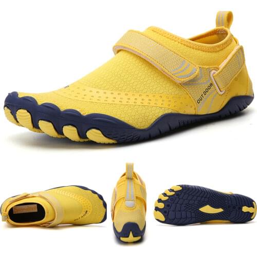 Unisex Swimming Water Shoes Men Barefoot Outdoor Beach Sandals Upstream Aqua Shoes Plus Size Nonslip River Sea Diving Sneakers
