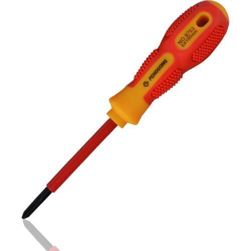 Electrician Professional Insulated Screwdriver Withstand Voltage 1000V Precision Magnetic Phillips Slotted For Hand Tools D