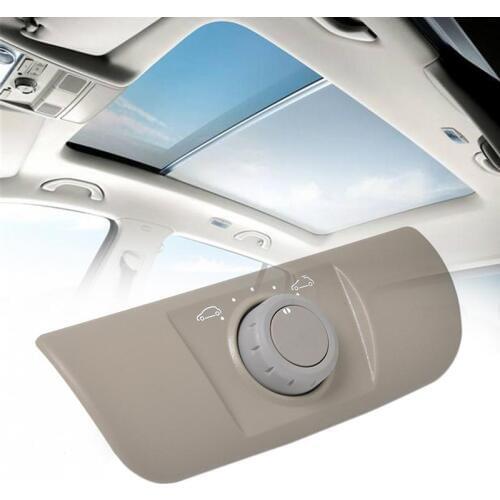 Professional 1pc Plastic Beige Sunroof Switch Sunroof Control With Panel For Renault Megane MK2 8200119893 gorgeously