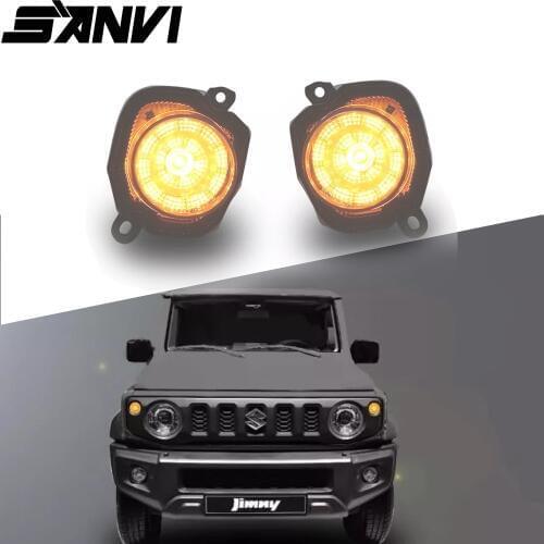Sanvi 2pcs Full LED Turn Light For Suzuki JIMNY 2018 2019 Runing light