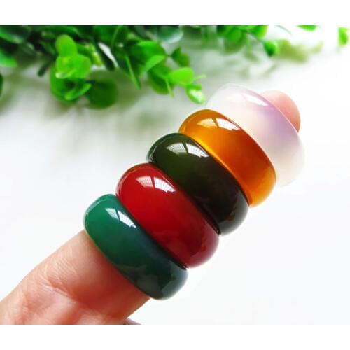 XING YUN ZHI SHI Rings With Crystals