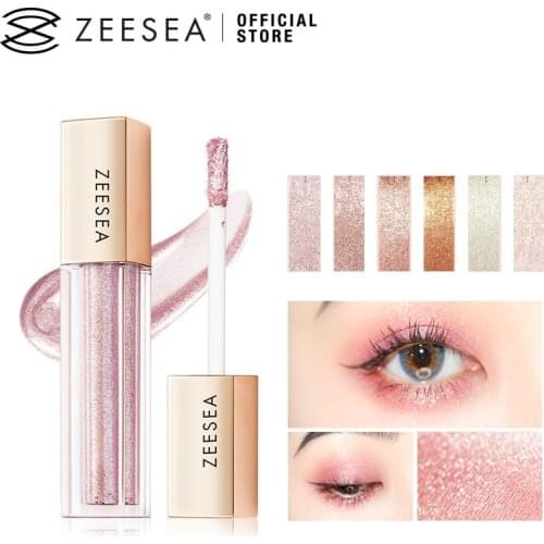 ZEESEA New Liquid EyeShadow Shimmer Shinny Glitter Waterproof Long Lasting Makeup Cosmetic