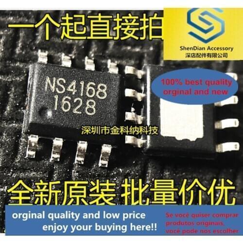 10pcs only orginal new NS4168 SMD SOP8 2.5W 12S digital mono audio power amplifier IC chip 4168