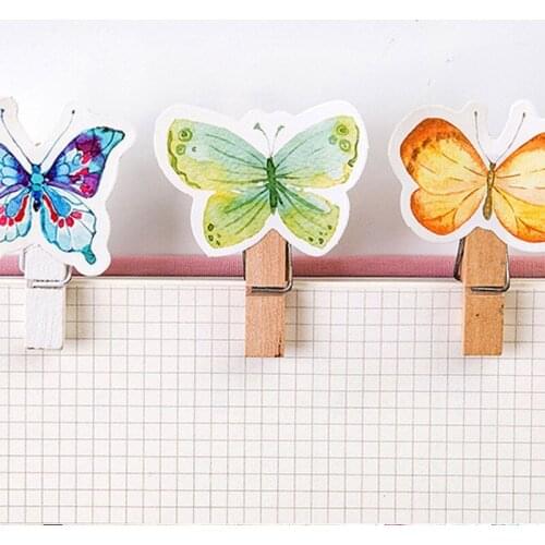 46pcs mini Butterfly Decor paper Stickers Scrapbooking Bullet Journal DIY Stationery Stickers