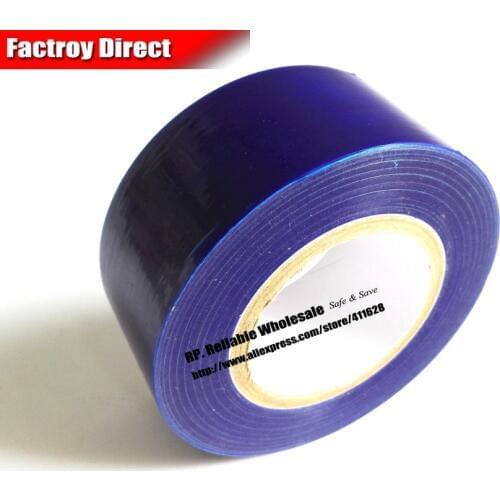 90mm* 200M*0.05mm Stainless Metal Sink, Screen, Surface Mask Protecting Film Adhesive Tape Blue