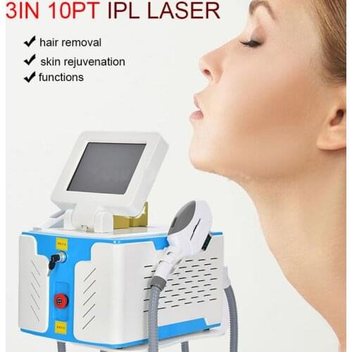 NEWEST 2 In 1 IPL OPT SHR Hair 2021 Removal Laser Nd Yag Laser Tattoo Removal Machine hair removal ndyag laser Tattoo Removal