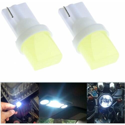 Car Interior T10 10W 2825 3D LED Wedge Light Side Bulb License Plate Lamp DC12V N84F