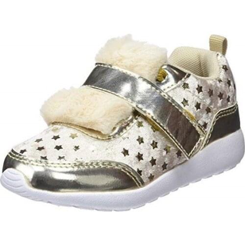 Velvet slippers with lights for little girl by little girls