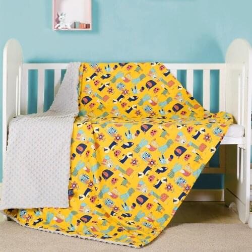 Baby Blanket Swaddling Newborn Baby Thermal Soft Fleece Blanket Solid Bedding Set Cotton Quilt Newborn Cartoon Blanket