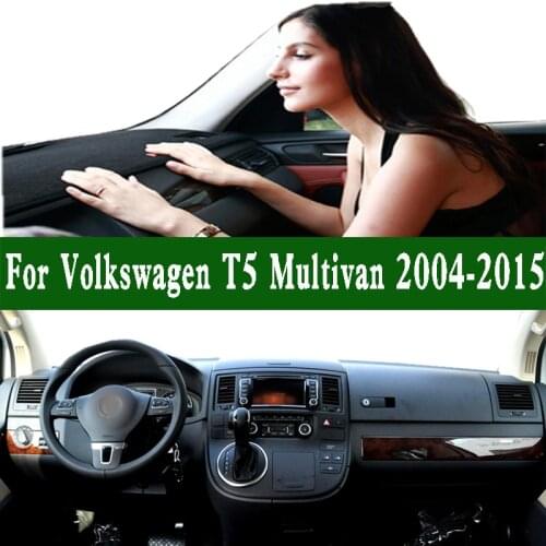 Fits Volkswagen VW T5 Multivan V 7HM 7HN 7HF 7EF 7EM 7EN 2004-2015 Dashmat Dashboard Cover Protective Pad Carpet Ornaments Suede