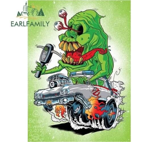 EARLFAMILY 13cm x 9.8cm Cartoon Car Stickers Vinyl Decal Graphic for Car Window Bumper Trunk Decoration Car Styling Accessories