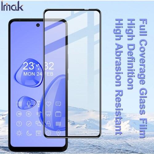 Imak Tempered Glass For Motorola Moto G60 G40 Fusion Screen Guard Protective oleophobic Full glue
