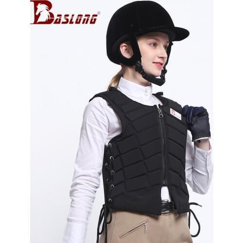 Quality equestrian armor vest riding suit