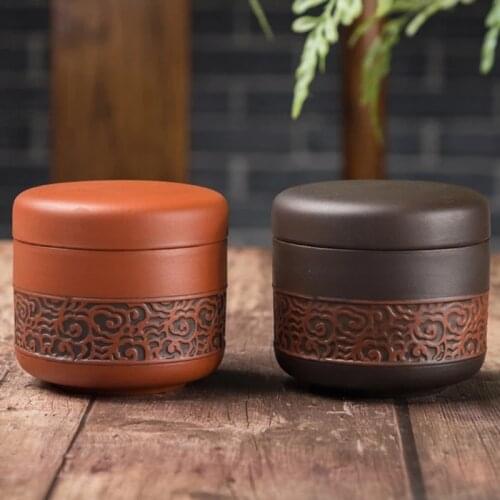 Single Person Easy To Carry Purple Sand Ceramic Quick Passenger Cup A Pot A cup of tea travel travel Tea set