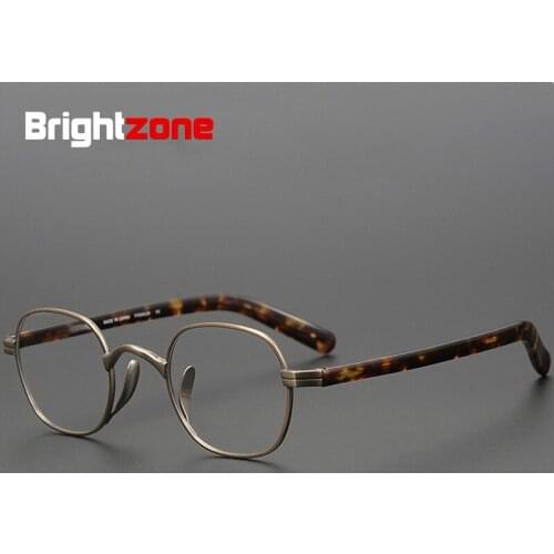 Vintage Superb Titanium Square Women Japan Luxury Japan Prescription Myopia Eye Glasses Frame Optical Acetate Eyeglasses Oculos
